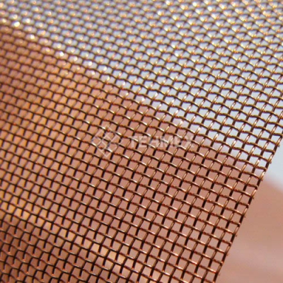  Сетка медная тканая 2x1.2x31 мм